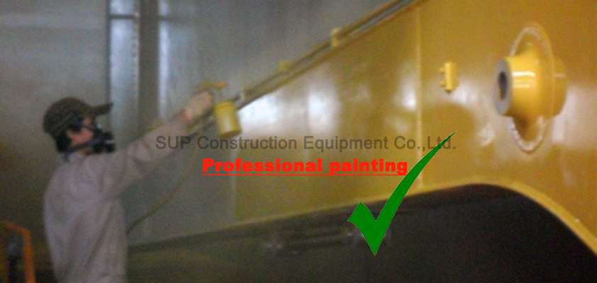 long reach boom painting - SUP Construction Equipment Co.,Ltd