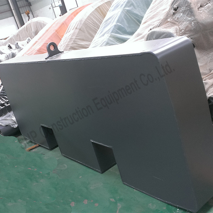 What counterweight should be added on excavator if I need high reach demolition?@SUP Construction Equipment Co.,Ltd