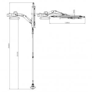 Telescopic Dipper Arm