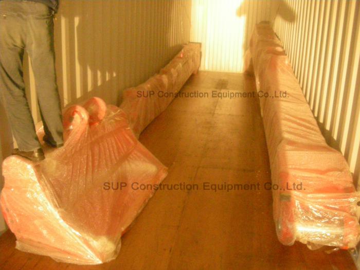 Doosan DX255 long reach excavator boom | long front - SUP Construction Equipment Co.,Ltd.