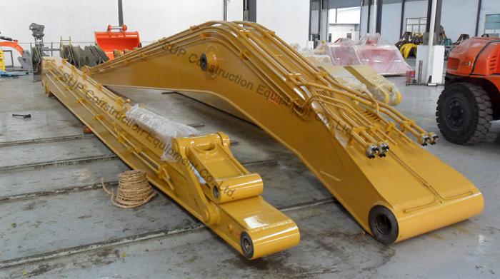 Caterpillar CAT365 CAT345 long reach fronts | long reach booms with clamshell buckets - SUP Construction Equipment Co.,Ltd.