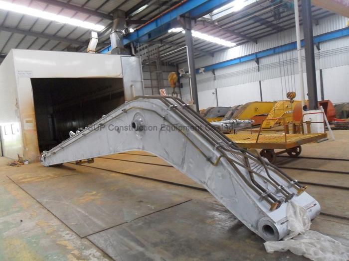Caterpillar excavator CAT330 reinforced long reach boom arm,long reach front,super long front - SUP Construction Equipment Co.,Ltd.