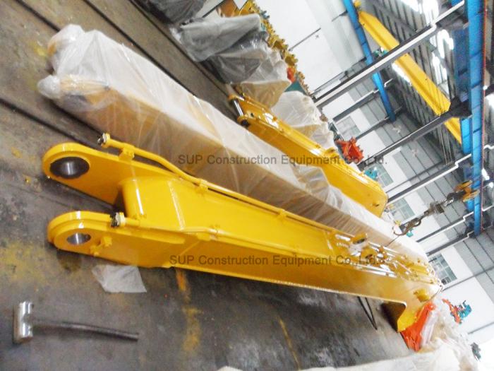 Hyundai R200,R300 excavator long reach boom stick,long reach boom arm,super long front - SUP Construction Equipment Co.,Ltd.